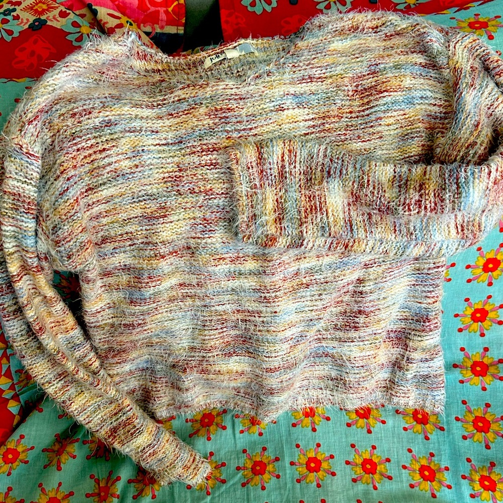 Space dyed sweater